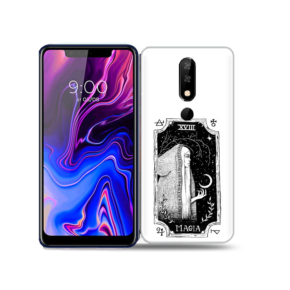 

Чехол MyPads Tocco для BQ 5732L лунная магия, Прозрачный, Tocco