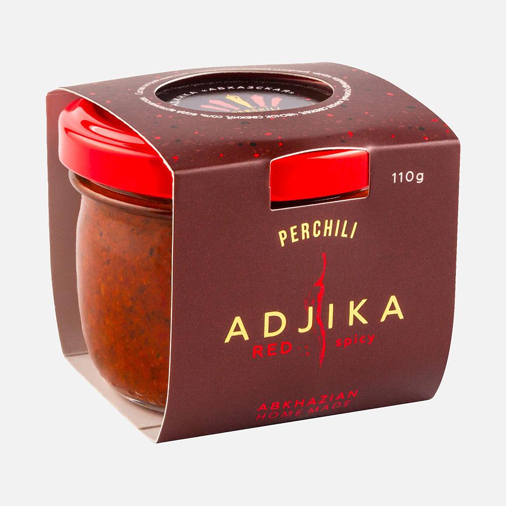 Аджика Perchili красная, острая, 110 г