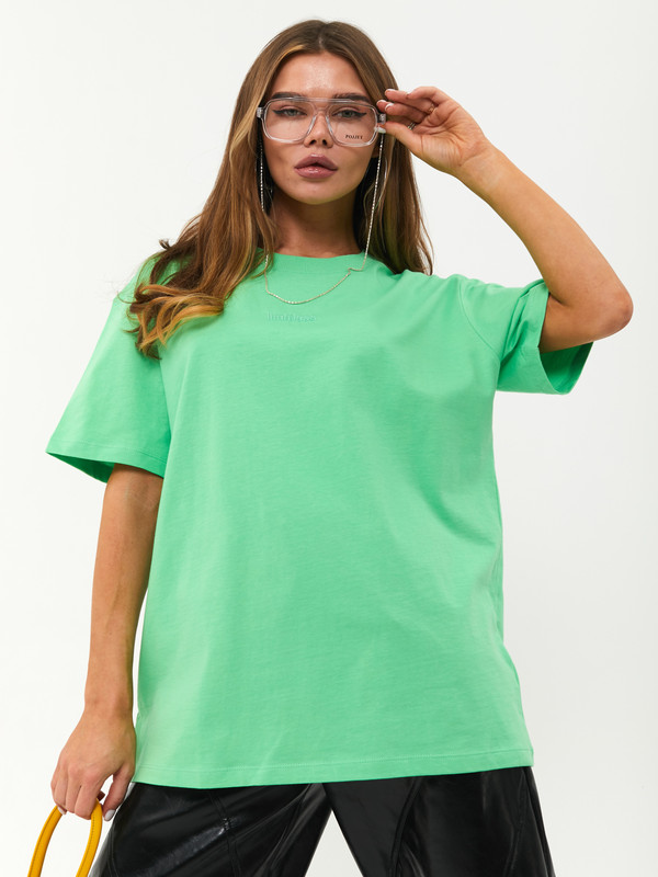 

Футболка женская Little Secret uz200424 зеленая One Size, uz200424