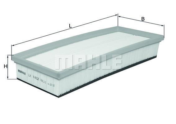 

Фильтр воздушный KNECHT LX 1452