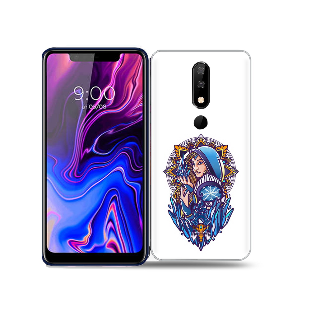

Чехол MyPads Tocco для BQ 5732L кристал мейден дота 2, Прозрачный, Tocco