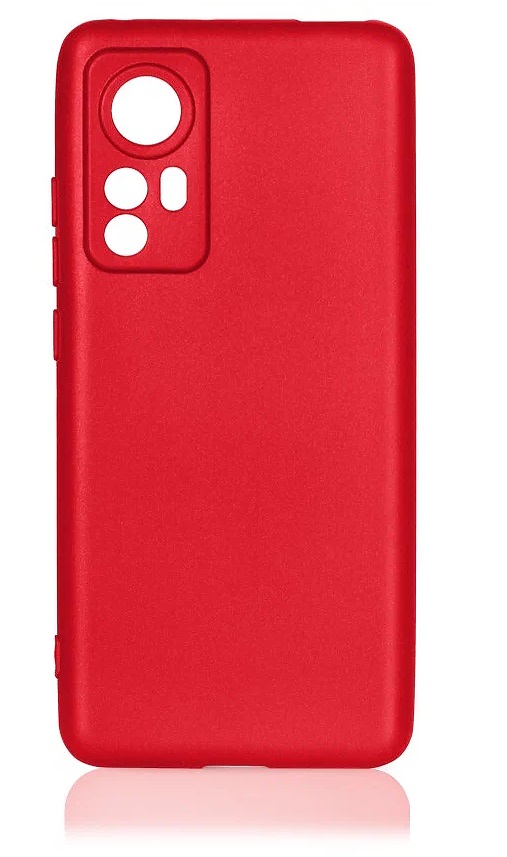 

Чехол-накладка Microfiber Case для Xiaomi 12 lite красный, Чехол-накладка Mariso Microfiber Case для Xiaomi 12 lite