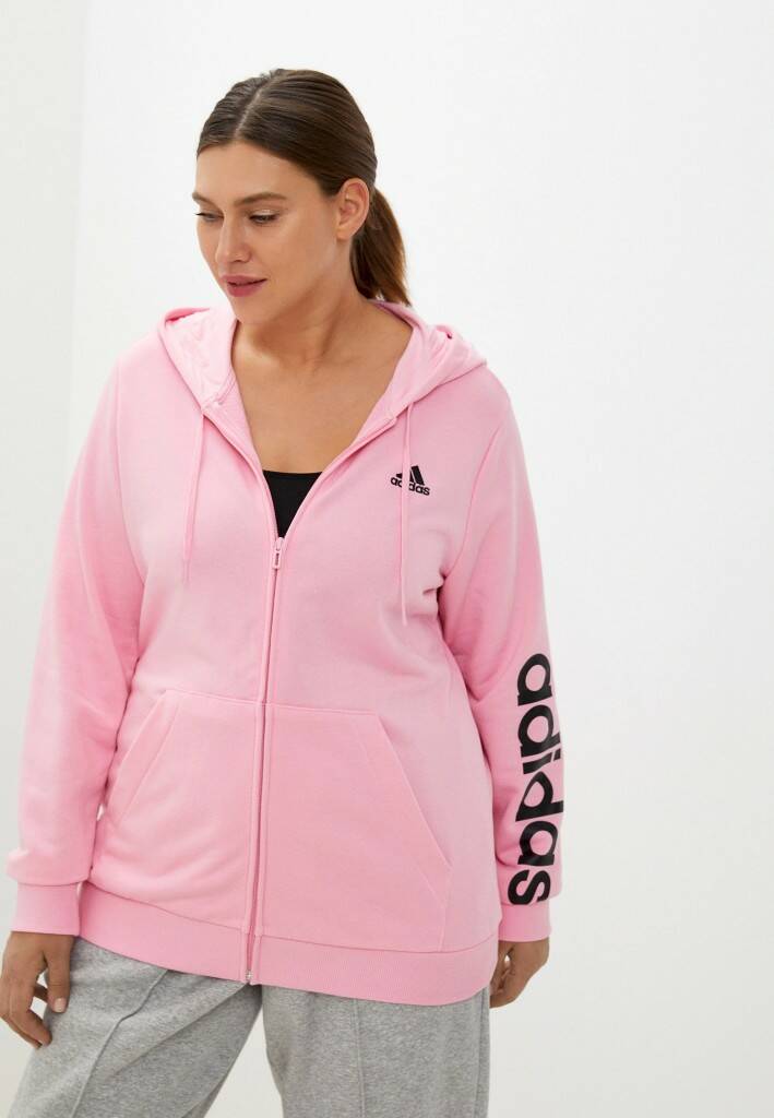 

Толстовка женская Adidas HD1746 розовая 1X, HD1746
