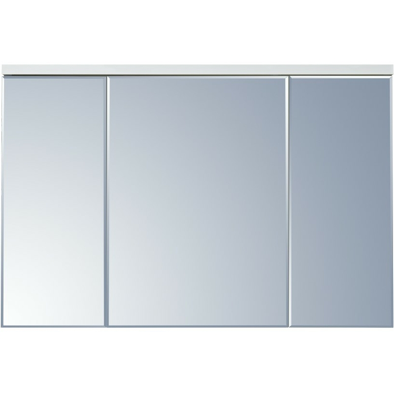 фото Зеркальный шкаф акватон брук 120 1a200802bc010 с подсветкой белый
