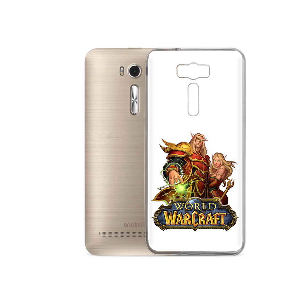 

Чехол MyPads Tocco для Asus ZenFone 2 Laser (ZE500KL) варкрафт2, Прозрачный, Tocco