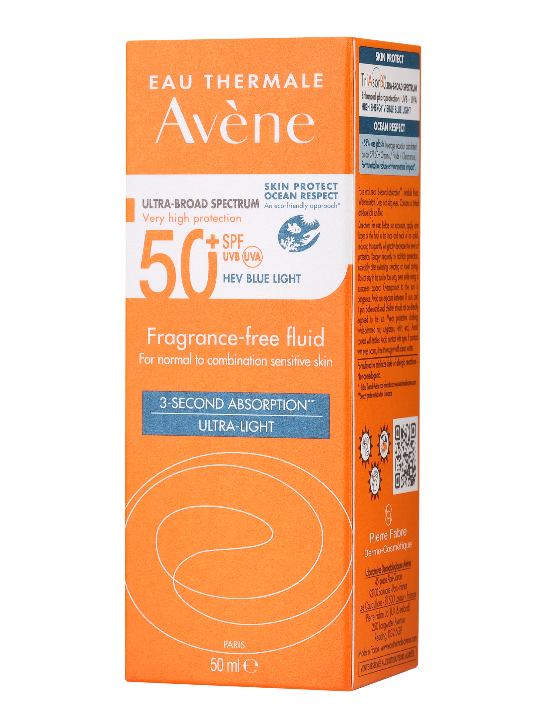 фото Солнцезащитный флюид avene spf 50