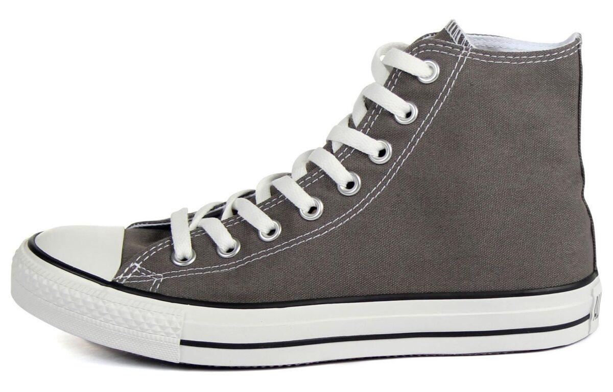 

Кеды унисекс Converse Chuck Taylor All Star Hi Top серые 38 EU, Серый, Chuck Taylor All Star Hi Top