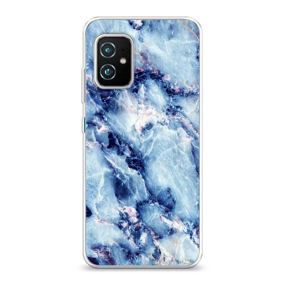 

Чехол Case Place 44450-3 для Asus Zenfone 8 "Мрамор с синими прожилками", 44450-3