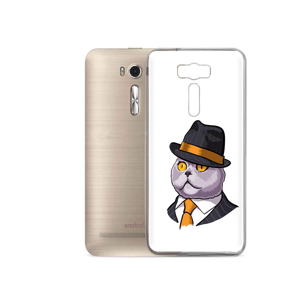 

Чехол MyPads Tocco для Asus ZenFone 2 Laser (ZE500KL) британец, Прозрачный, Tocco