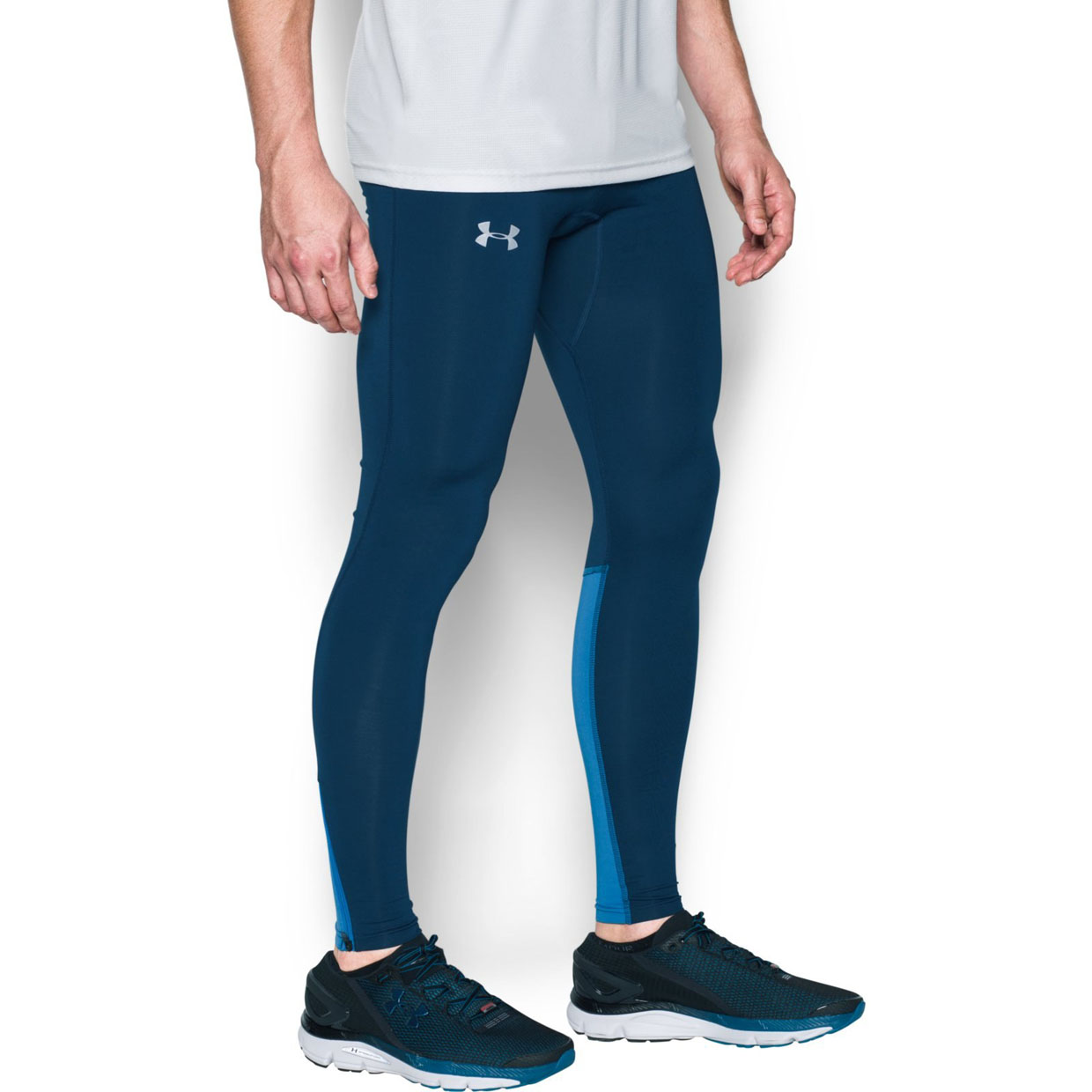 фото Спортивные леггинсы мужские under armour 1279800-997 синие lg