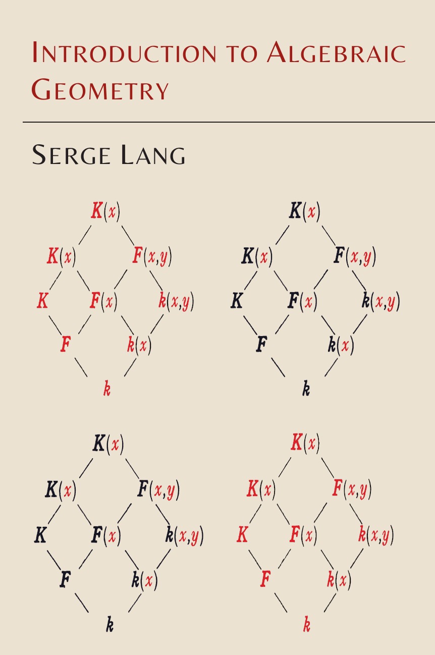 

Introduction to Algebraic Geometry