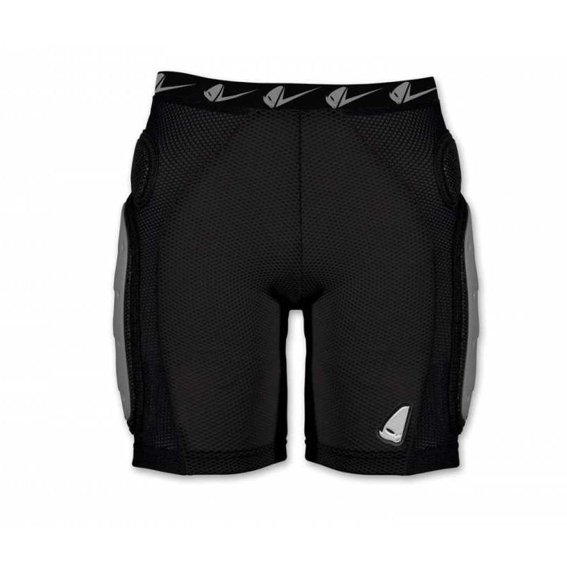фото Защитные шорты nidecker 2022-23 padded plastic shorts black-grey (us:s)
