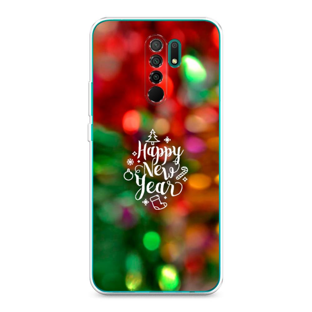 

Чехол для Xiaomi Redmi 9 "Новый Год на елке", Зеленый;красный;желтый, 38350-5