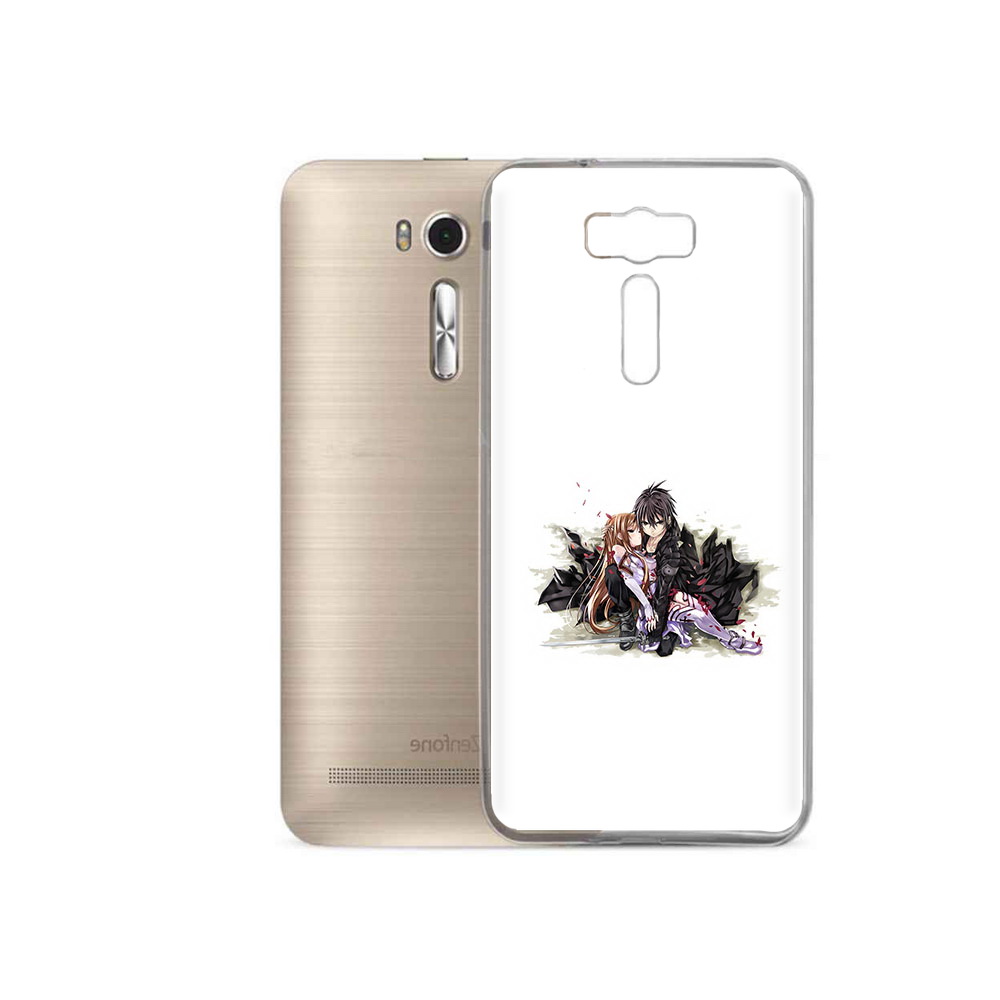 

Чехол MyPads Tocco для Asus ZenFone 2 Laser (ZE500KL) аниме асуна, Прозрачный, Tocco