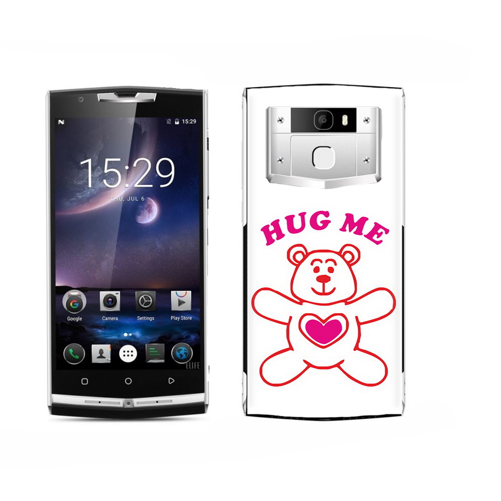 

Чехол MyPads Tocco для Oukitel K15 Plus 14 февраля обними меня, Прозрачный, Tocco