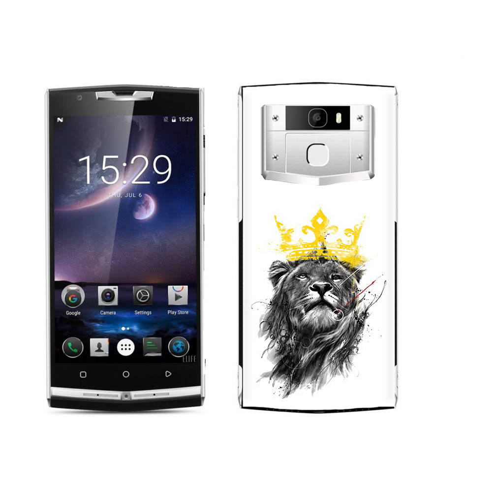 

Чехол MyPads Tocco для Oukitel K15 Plus король-лев, Прозрачный, Tocco