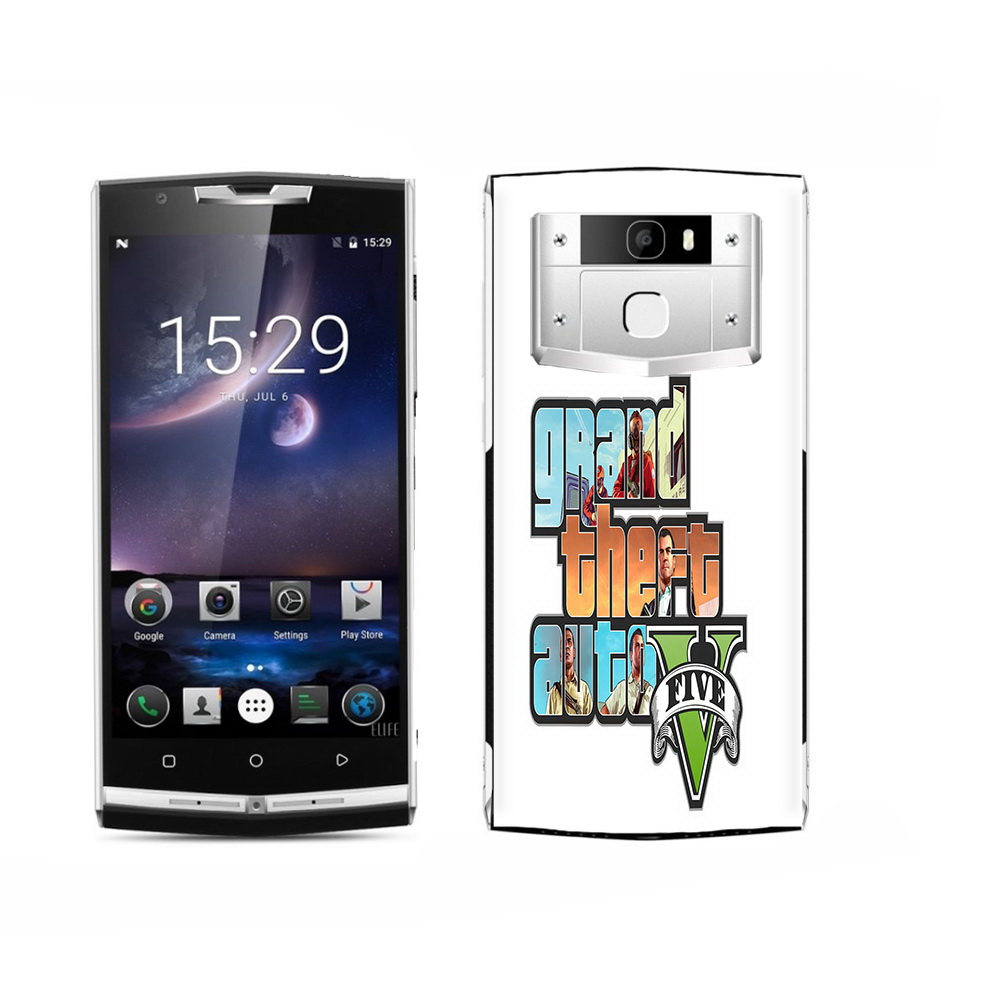 

Чехол MyPads Tocco для Oukitel K15 Plus игра гта, Прозрачный, Tocco
