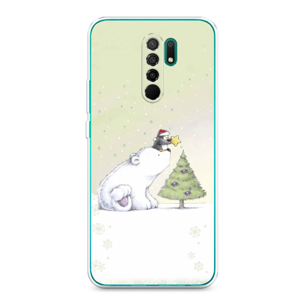 

Чехол для Xiaomi Redmi 9 "Украшение елки", Белый;бежевый, 38350-5
