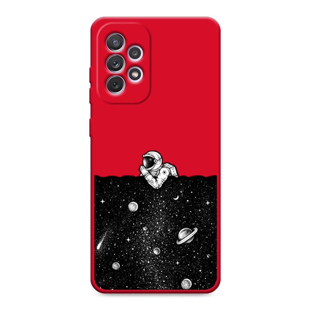 

Чехол Awog на Samsung Galaxy A73 "Космический сон", Серый, 2104653-1