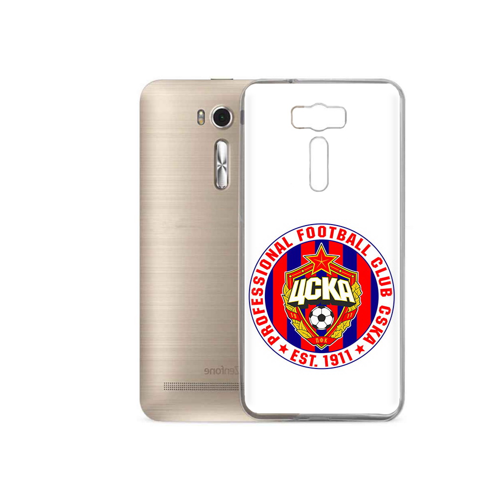 

Чехол MyPads Tocco для Asus ZenFone 2 Laser (ZE500KL) ФК ЦСК логотип, Прозрачный, Tocco