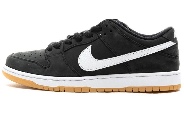 

Кеды унисекс Nike Dunk SB pro iso black gum черные 38 EU, Черный, Dunk SB pro iso black gum