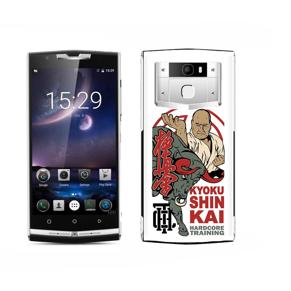 

Чехол MyPads Tocco для Oukitel K15 Plus единоборства рисунок, Прозрачный, Tocco