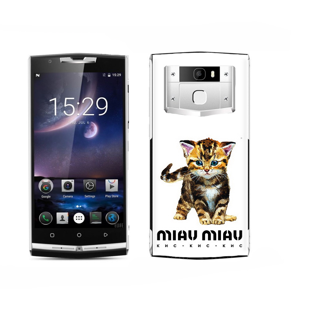 

Чехол MyPads Tocco для Oukitel K15 Plus Бренд miau miau, Прозрачный, Tocco