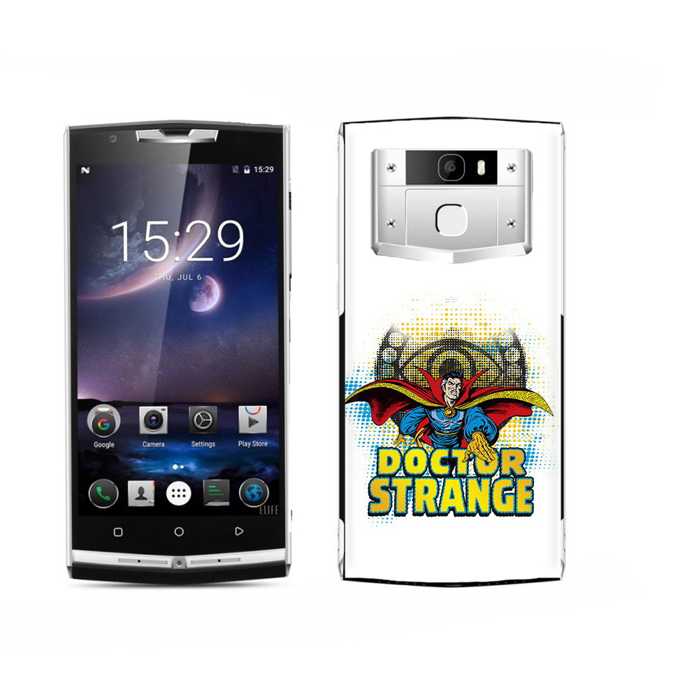 

Чехол MyPads Tocco для Oukitel K15 Plus доктор стренж рисунок, Прозрачный, Tocco