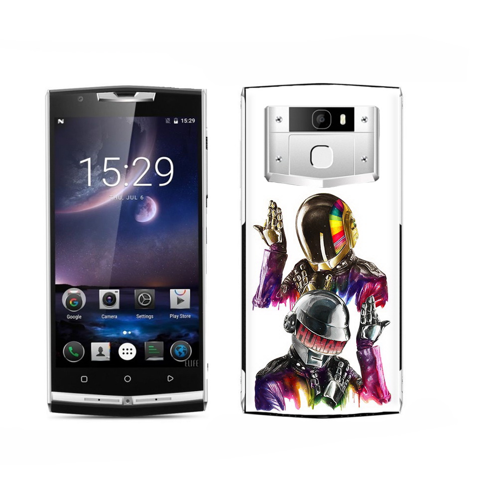 

Чехол MyPads Tocco для Oukitel K15 Plus диско космонавты, Прозрачный, Tocco