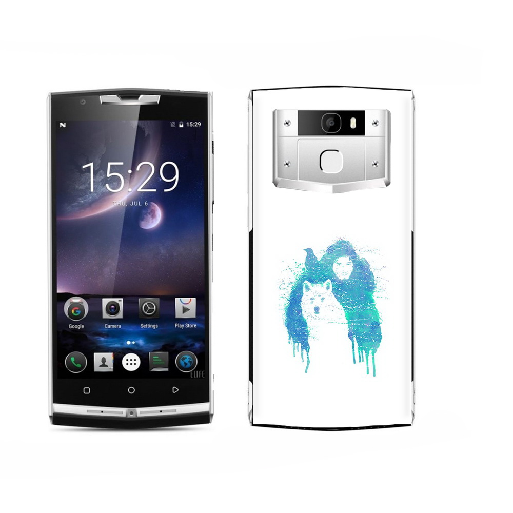 

Чехол MyPads Tocco для Oukitel K15 Plus джон сноу, Прозрачный, Tocco