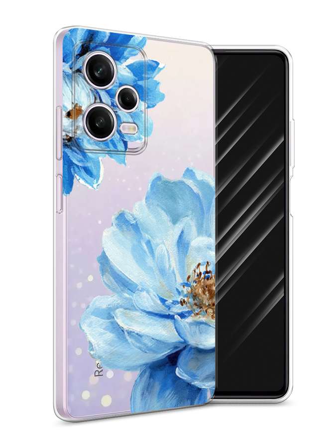 

Чехол Awog на Xiaomi Redmi Note 12 Pro "Голубые клематисы", Голубой, 317050-8