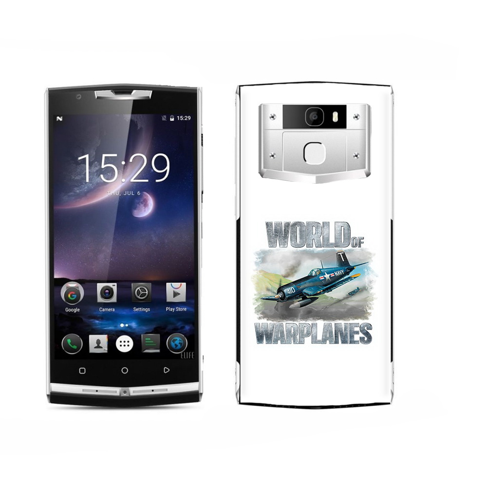 

Чехол MyPads Tocco для Oukitel K15 Plus Боевой самолет, Прозрачный, Tocco