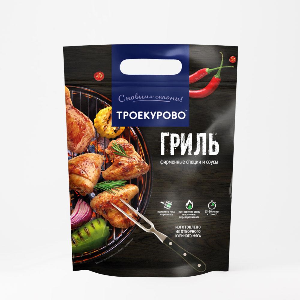 

Шашлык Троекурово Фирменный, из мяса цыплят-бройлеров, гриль, 1,8 кг