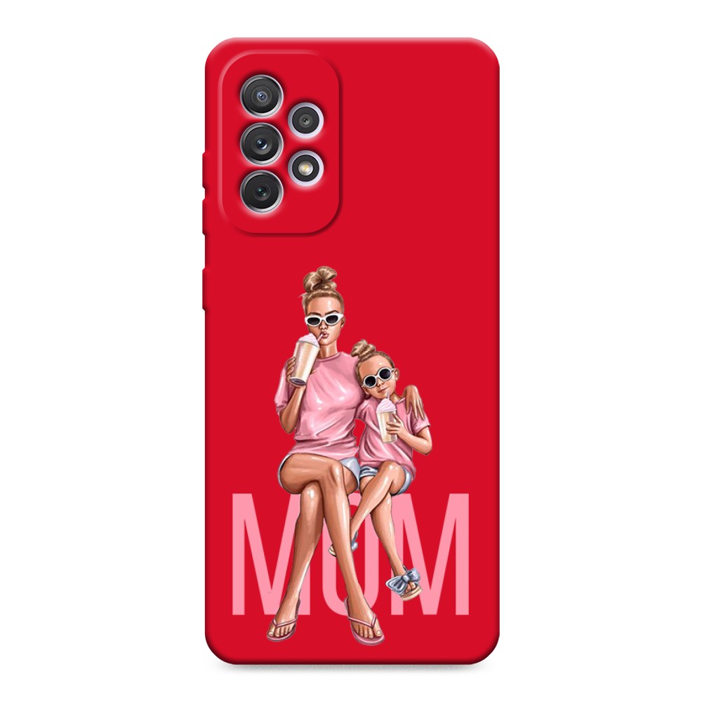 

Чехол Awog на Samsung Galaxy A73 "Lovely mom", Бежевый;розовый;прозрачный, 2104653-1