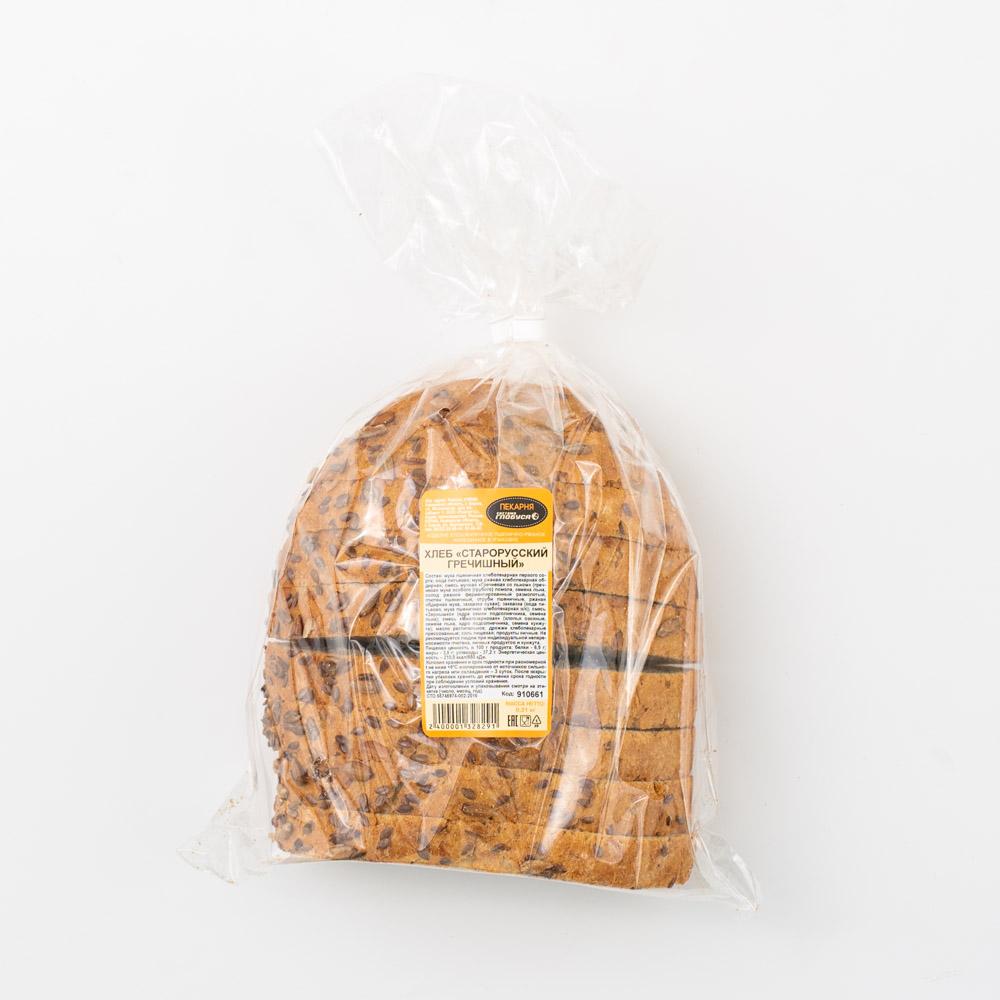 

Хлеб Система Глобуса Старорусский гречишный, в нарезке, в упаковке, 210 г