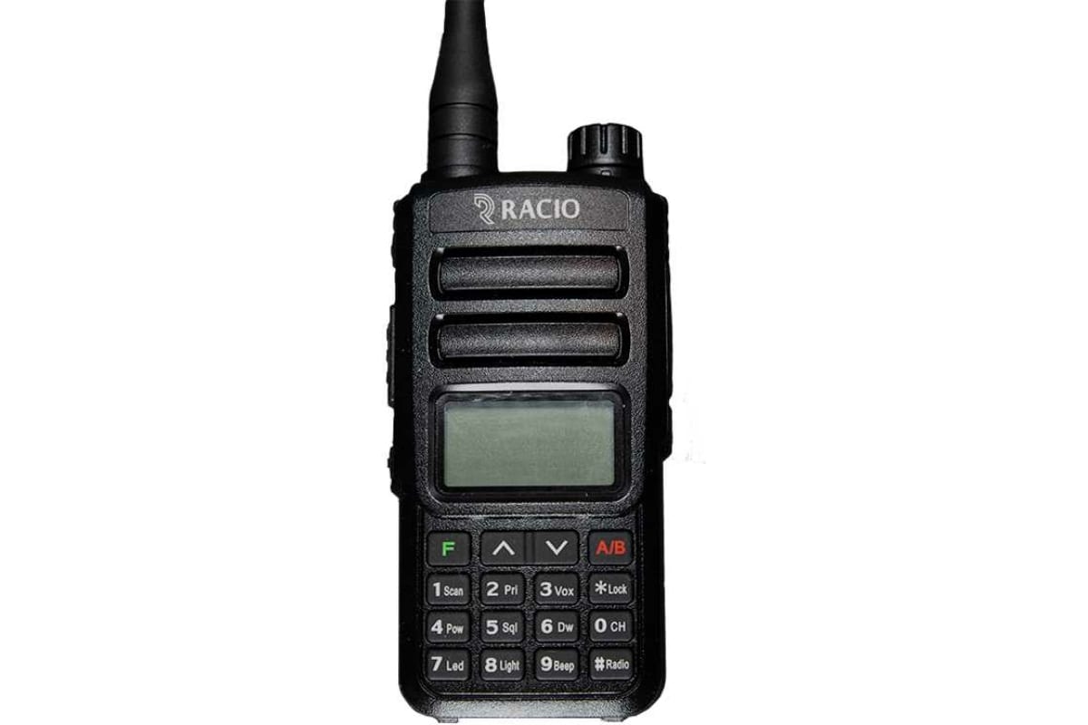 

Радиостанция RACIO R620H ФР-00005784, Черный, Racio R620H