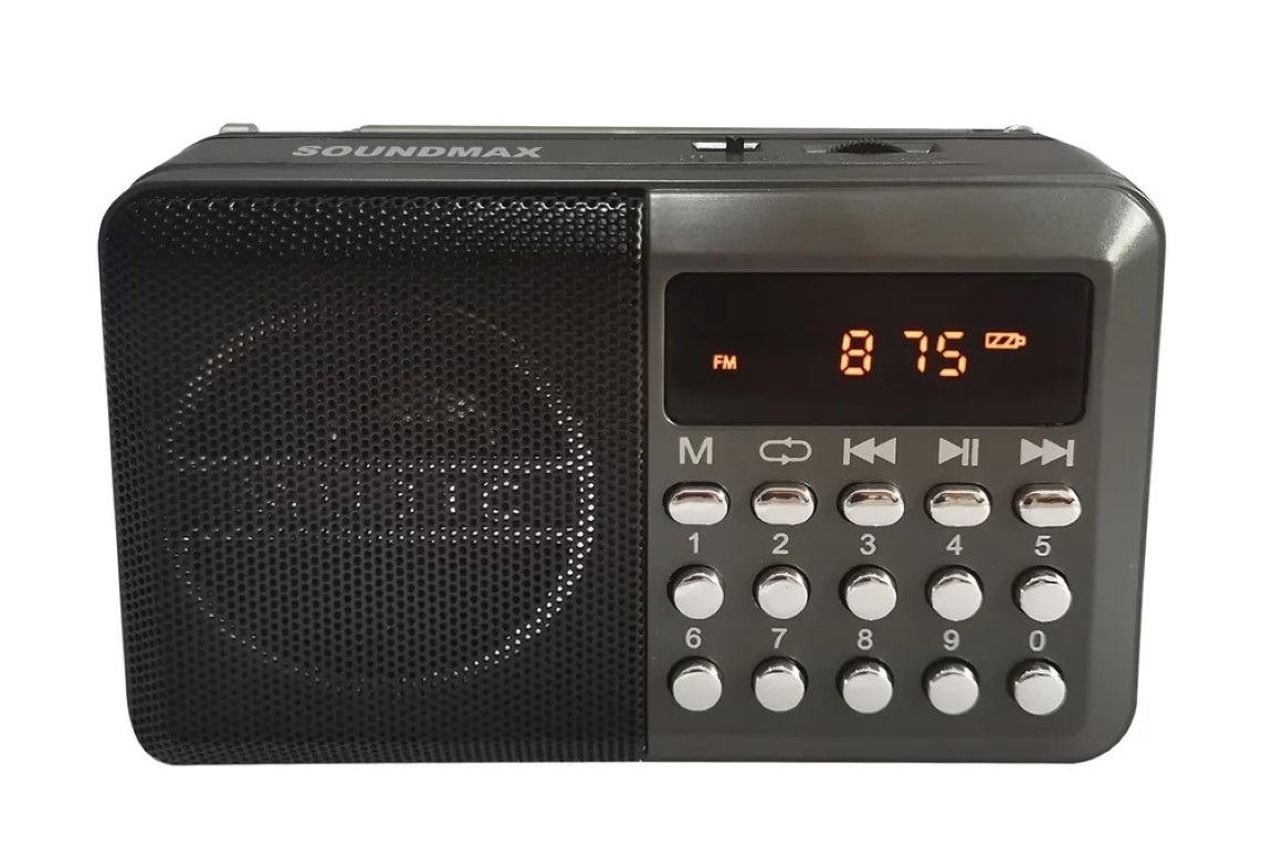 

Портативный радиоприемник Soudmax SM-RD2127 Black, Черный, SM-RD2127