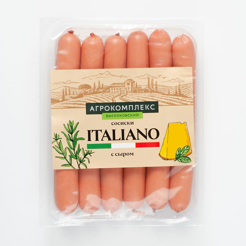 Сосиски Агрокомплекс Italiano с сыром 360 г
