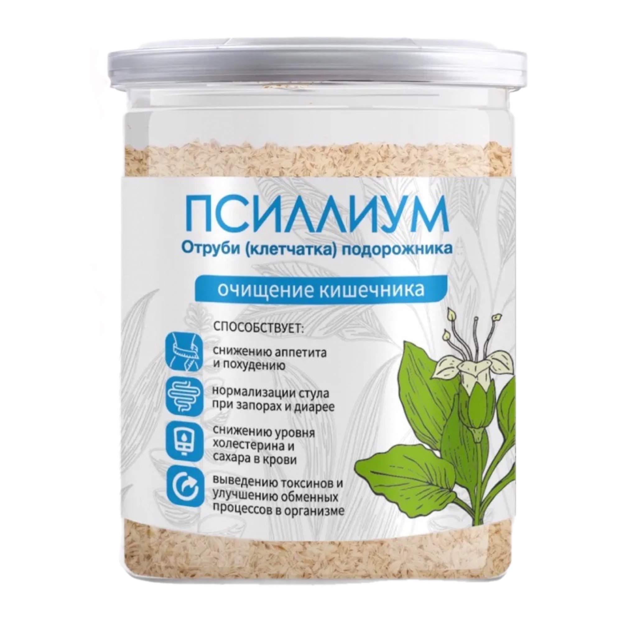 Псиллиум Miopharm клетчатка для похудения детокс 200 г 439₽