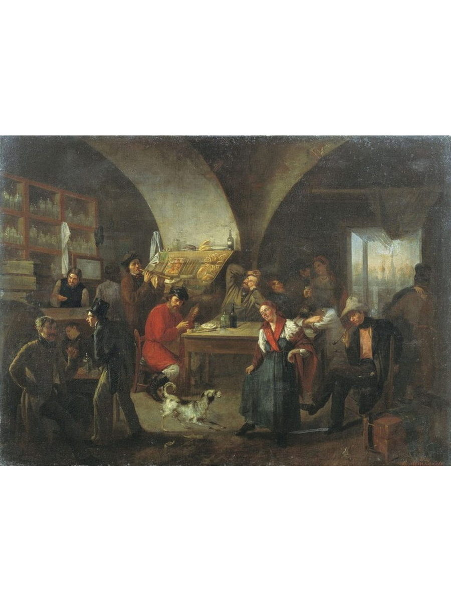 

Постер DRABS A3 Астрахов В. Е. В погребке