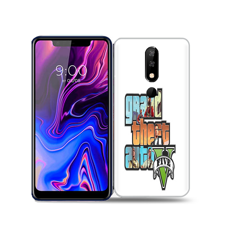 

Чехол MyPads Tocco для BQ 5732L игра гта, Прозрачный, Tocco