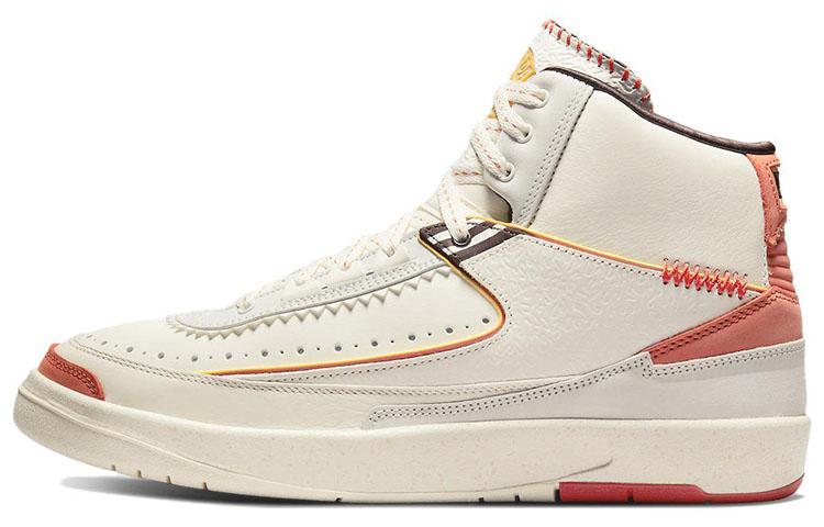 

Кеды Jordan Maison Chteau Rouge x Air Jordan 2 retro sp orange and sail бежевые 45.5 EU, Бежевый, Maison Chteau Rouge x Air Jordan 2 retro sp orange and sail