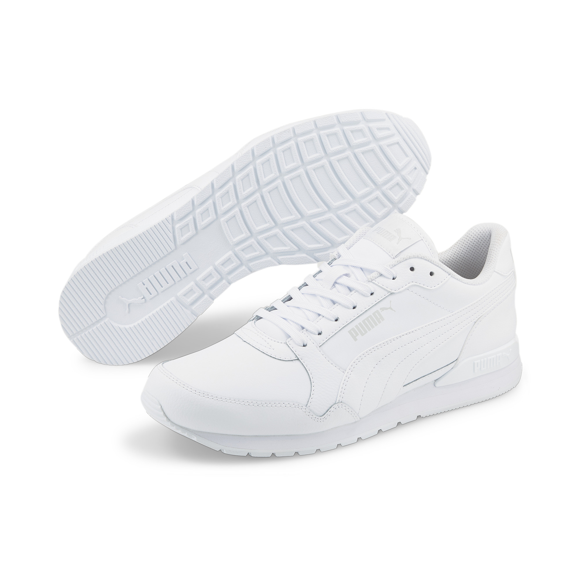 фото Кроссовки мужские puma st runner v3 l белые 10 uk