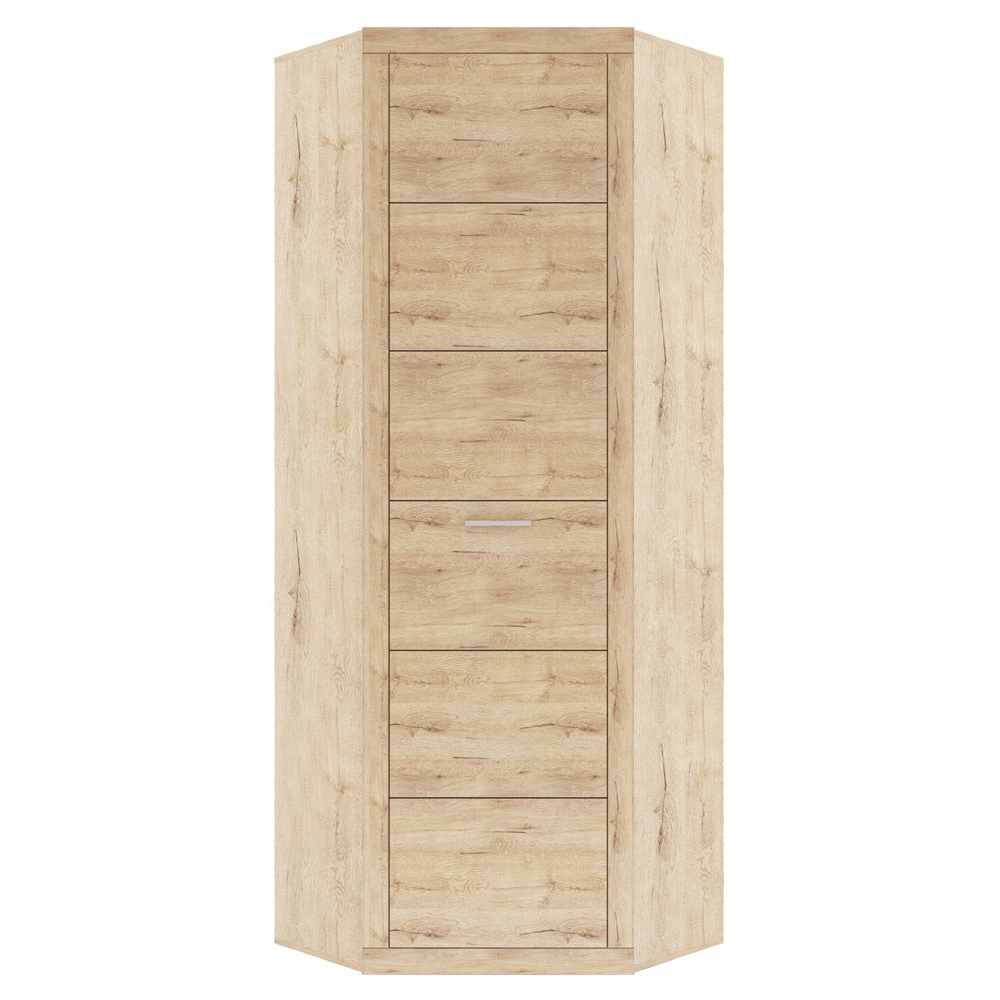 

Платяной шкаф Hoff Oskar 80272985 77,8х217,3х77,8, дуб санремо, Бежевый
