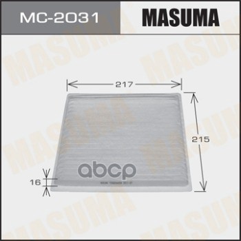 

Фильтр Салона Subaru Tribeca 06 = Masuma Mc2031