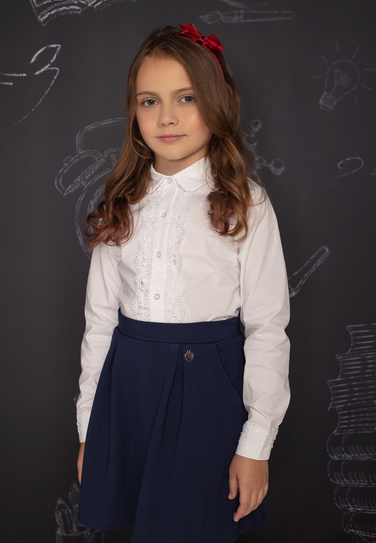 

Блузка детская Daniele patrici AW19SC4 белый р.152, AW19SC4