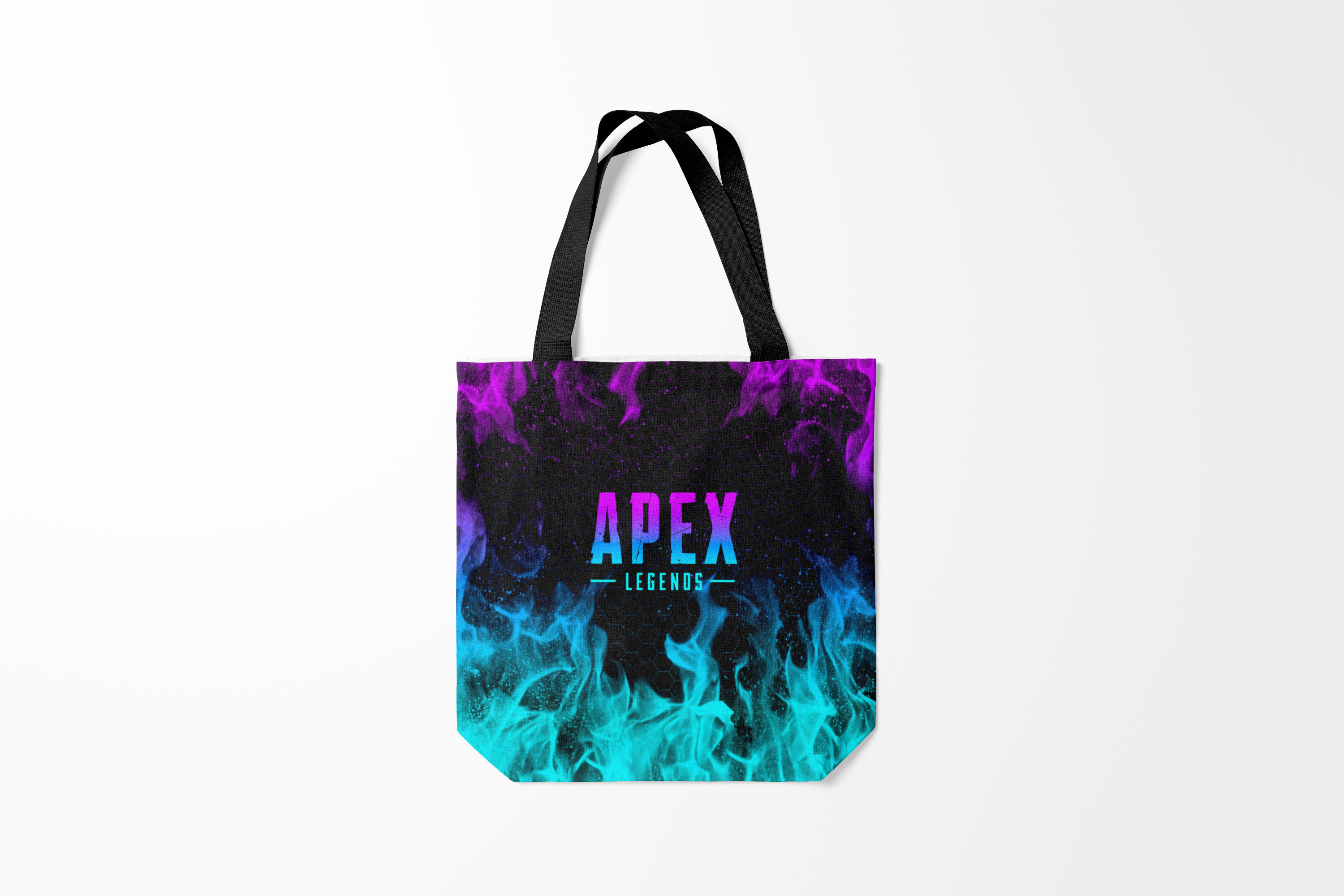 

Сумка шoппер унисекс Burnettie Apex Legends, черный, Apex Legends