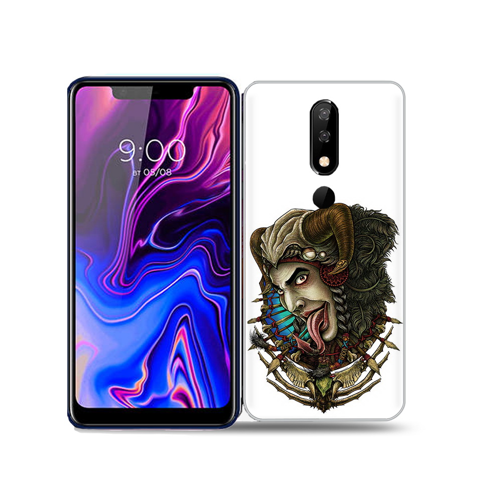 

Чехол MyPads Tocco для BQ 5732L длинный язык, Прозрачный, Tocco
