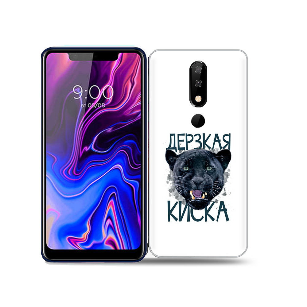 

Чехол MyPads Tocco для BQ 5732L дерзкая киска, Прозрачный, Tocco