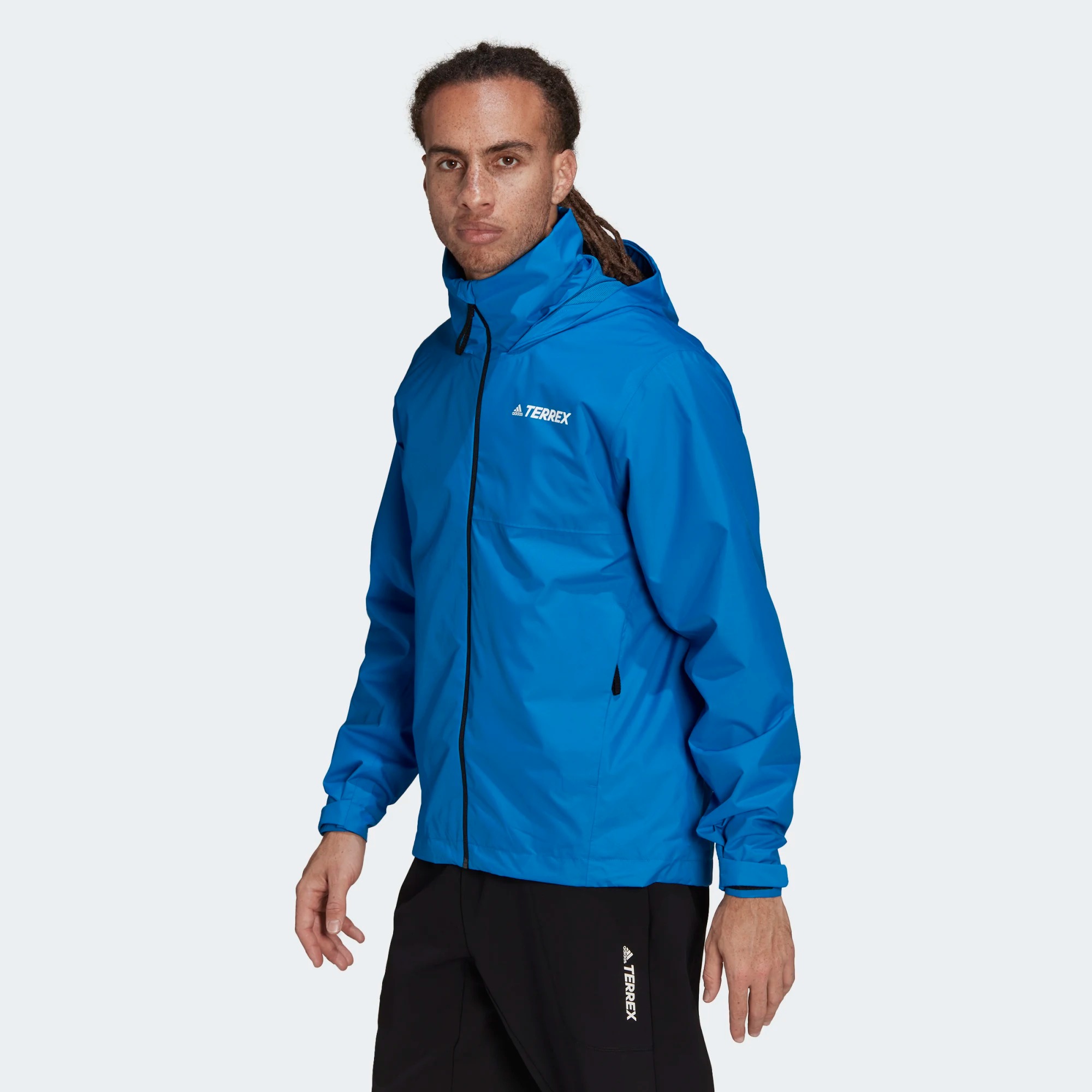 фото Ветровка мужская adidas ha2305 синяя 2xl